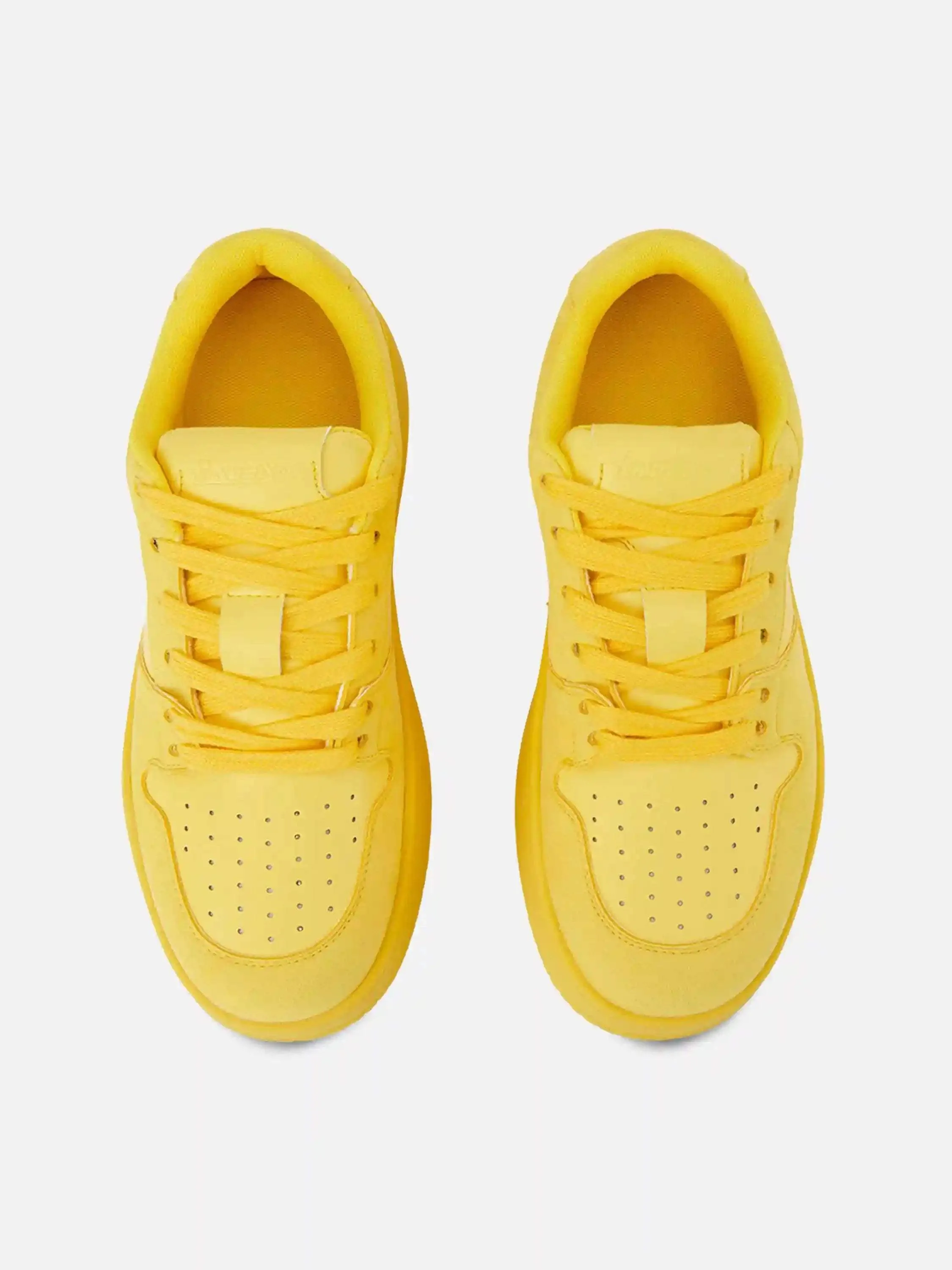 Disguisen Breathable Thick Bottom Bread Sports Leisure Street Rap Sneakers