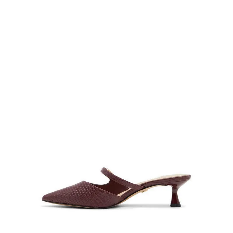 Esperance Heeled Shoes - Bordo