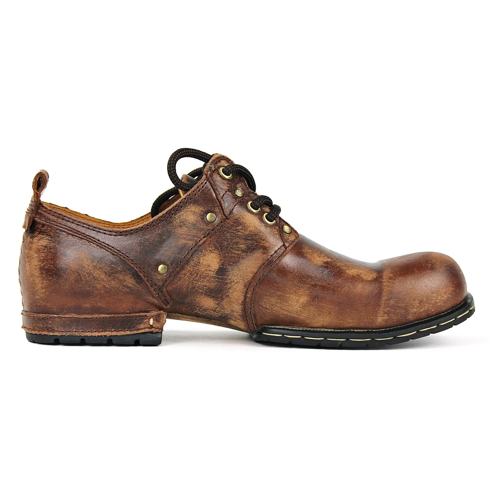 Men's Leather Ankle Boots OSS-6015-1-C-E