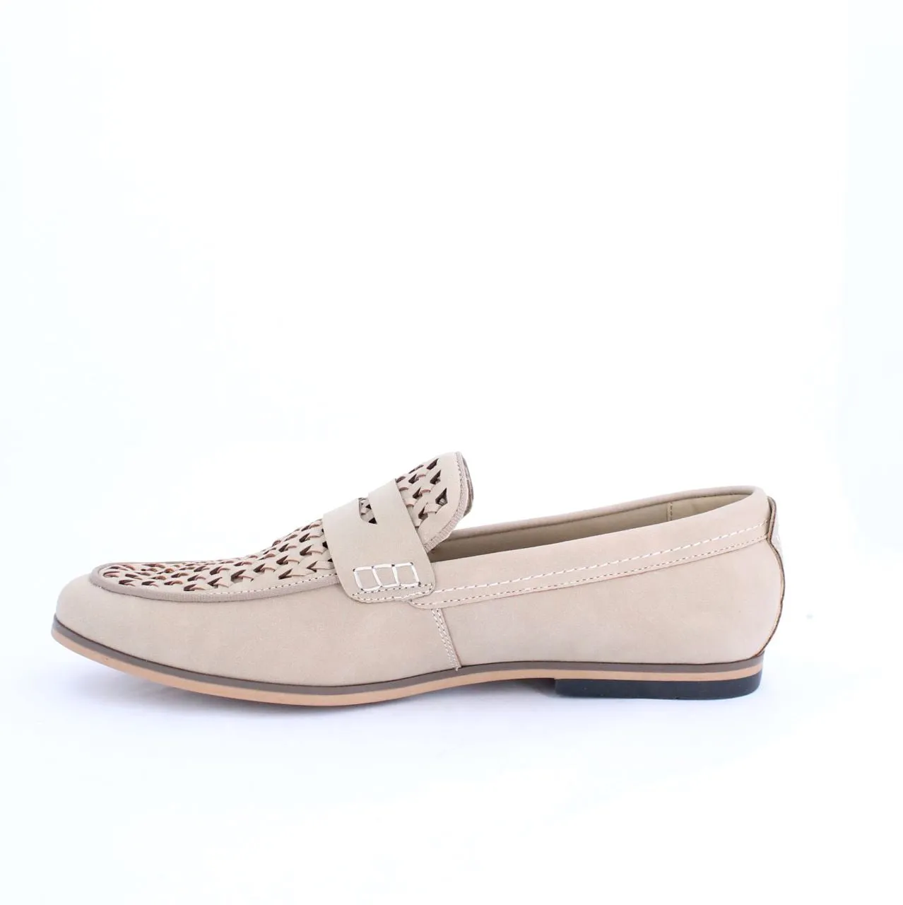 ROLANDO MENS LOAFERS-BEIGE